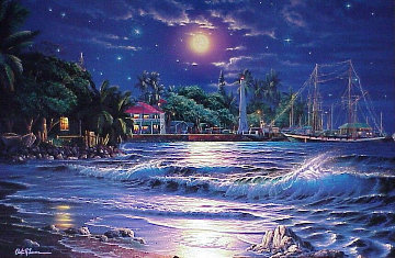 Lahaina Starlight 1980 Limited Edition Print - Christian Riese Lassen Lahaina Starlight 1980 Limited Edition Print - Christian Riese Lassen