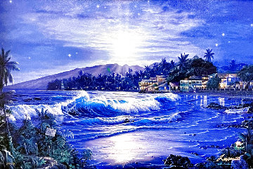 Moonlit Cove 2000 Limited Edition Print - Christian Riese Lassen