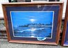 Maui Mood Suite of 3 - 1986 w/ Remarques - Lahaina, Hawaii - Koa Wood Frames Limited Edition Print by Christian Riese Lassen - 6