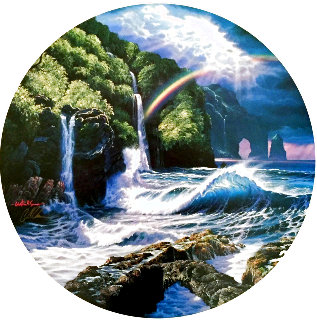 Dreamscape Suite: Falls of Hana AP 1992 - Hawaii Limited Edition Print - Christian Riese Lassen