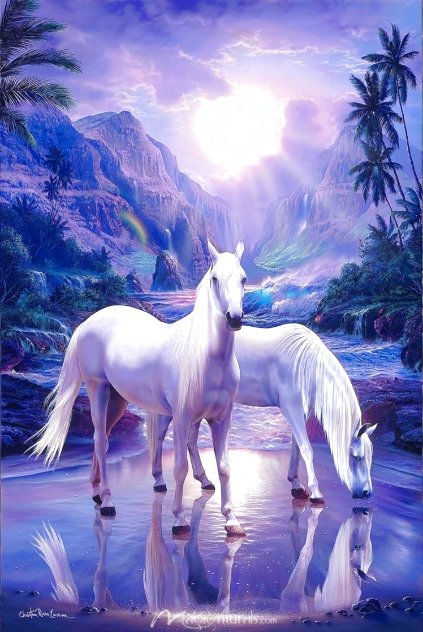 Peaceful Moments 2001 - Huge Limited Edition Print by Christian Riese Lassen