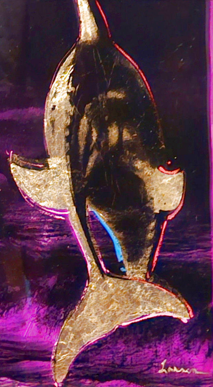 Golden Eternity Wildlife Series #21 1998 Acrylic on Trovicil by ...