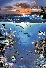 Our World 1990 Embellished - Huge w Diamonds Limited Edition Print by Christian Riese Lassen - 0