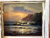 Untitled Seascape Painting 1981 38x31 Original Painting by Christian Riese Lassen - 3