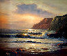 Untitled Seascape Painting 1981 38x31 Original Painting by Christian Riese Lassen - 0
