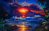 Escape AP 2002 Lassengraph on Canvas - Huge Limited Edition Print by Christian Riese Lassen - 2