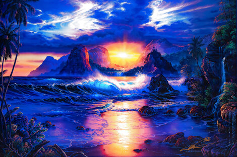 Dawn of a New Era AP 2000 - Huge Limited Edition Print - Christian Riese Lassen