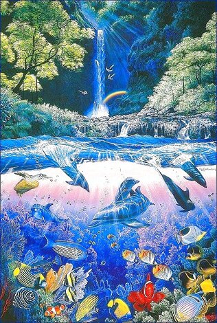 Infinite Way 1991 -  Hawaii Limited Edition Print - Christian Riese Lassen