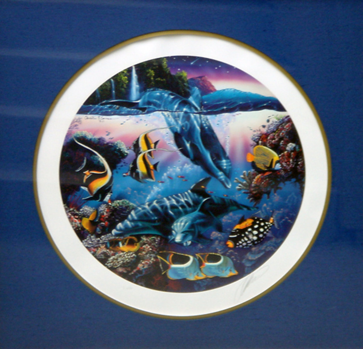 Dolphins of Hana 1991 Limited Edition Print by Christian Riese Lassen Dolphins of Hana 1991 Limited Edition Print by Christian Riese Lassen