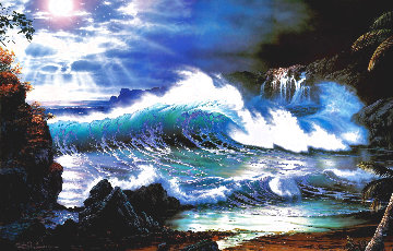 Cliffs of Kapalua AP 1992 Limited Edition Print - Christian Riese Lassen