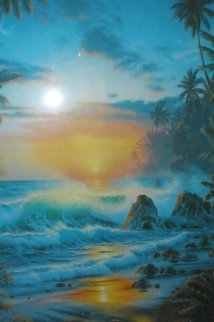 Island Sunrise 1995 Limited Edition Print - Christian Riese Lassen Island Sunrise 1995 Limited Edition Print - Christian Riese Lassen