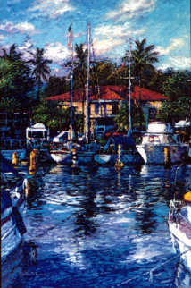Lahaina Reflections, Maui 1988 Limited Edition Print - Christian Riese Lassen Lahaina Reflections, Maui 1988 Limited Edition Print - Christian Riese Lassen