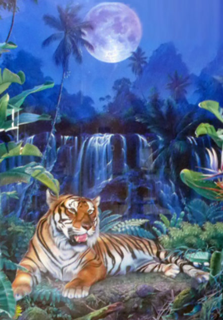 Eye of the Tiger 1998 Limited Edition Print by Christian Riese Lassen Eye of the Tiger 1998 Limited Edition Print by Christian Riese Lassen