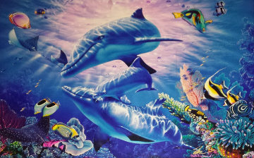 A Perfect World 1999 Limited Edition Print - Christian Riese Lassen A Perfect World 1999 Limited Edition Print - Christian Riese Lassen
