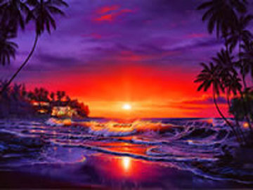 Amber Dawn 2001 Limited Edition Print - Christian Riese Lassen