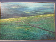 Molokai Ranch, Hawaii 1985 70x80 Super Huge Original Painting by Christian Riese Lassen - 1 Molokai Ranch, Hawaii 1985 70x80 Super Huge Original Painting by Christian Riese Lassen - 1