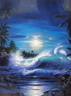 Maui Moon II 1993 AP Limited Edition Print - Christian Riese Lassen Maui Moon II 1993 AP Limited Edition Print - Christian Riese Lassen