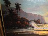 Honolua Bay, Maui 1980 56x32 - Hawaii Original Painting by Christian Riese Lassen - 2