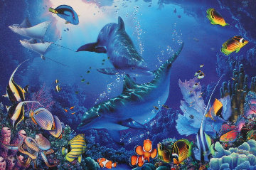 Crystal Dream 2001 w Diamonds Limited Edition Print - Christian Riese Lassen