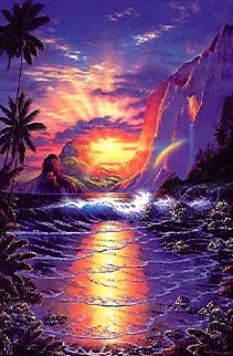 Heaven on Earth 1990 Limited Edition Print - Christian Riese Lassen