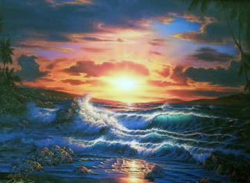 Island Romance AP 1993 Limited Edition Print - Christian Riese Lassen Island Romance AP 1993 Limited Edition Print - Christian Riese Lassen