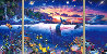 Mystic Places Triptych 1990 Limited Edition Print by Christian Riese Lassen - 0 Mystic Places Triptych 1990 Limited Edition Print by Christian Riese Lassen - 0