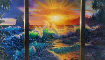 Hawiian Dawn 1990 Limited Edition Print - Christian Riese Lassen Hawiian Dawn 1990 Limited Edition Print - Christian Riese Lassen