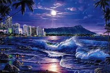 Waikiki Romance 1990 Limited Edition Print - Christian Riese Lassen Waikiki Romance 1990 Limited Edition Print - Christian Riese Lassen