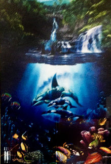 Sacred Pools 1994 Limited Edition Print - Christian Riese Lassen