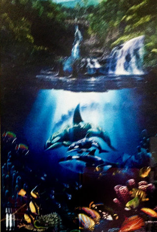 Sacred Pools 1994 - Maui, Hawaii Limited Edition Print - Christian Riese Lassen