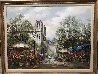 Untitled Cityscape 34x44 Huge Original Painting by Pierre Latour - 3