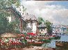 Festival on the Canal 1997 38x48 Original Painting by Pierre Latour - 1