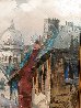Paris Cityscape  2000 28x34 Original Painting by Pierre Latour - 3