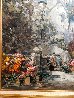 Paris Cityscape  2000 28x34 Original Painting by Pierre Latour - 4