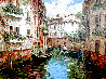 Venice Canal  40x50 - Huge - Italy Original Painting by Pierre Latour - 0