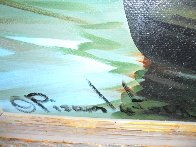 French Landscape 1990 36x26 Original Painting by Pierre Latour - 4 French Landscape 1990 36x26 Original Painting by Pierre Latour - 4