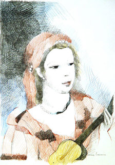 Dinah Limited Edition Print - Marie Laurencin Dinah Limited Edition Print - Marie Laurencin