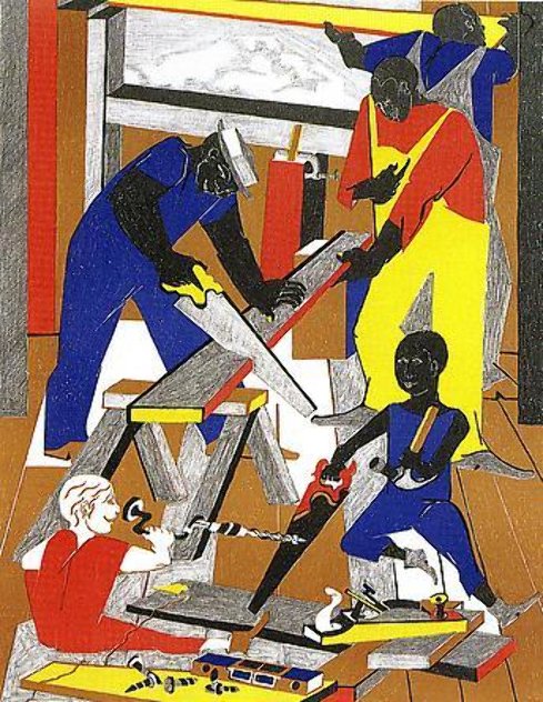 Work Shop 1972 Limited Edition Print by Jacob Lawrence