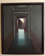 Visite Surprise 2002 30x25 Original Painting by Claude Lazar - 1 Visite Surprise 2002 30x25 Original Painting by Claude Lazar - 1