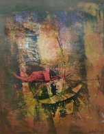 Untitled (Two Boats) Limited Edition Print by Lebadang - 0 Untitled (Two Boats) Limited Edition Print by Lebadang - 0