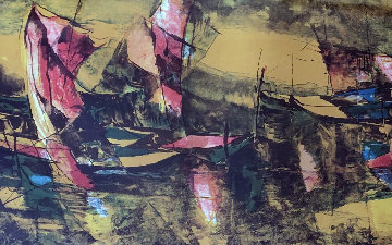 Untitled Print 1970 Limited Edition Print - Lebadang Untitled Print 1970 Limited Edition Print - Lebadang