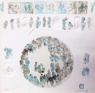 La Comedie Humaine #2 1982 Limited Edition Print - Lebadang La Comedie Humaine #2 1982 Limited Edition Print - Lebadang