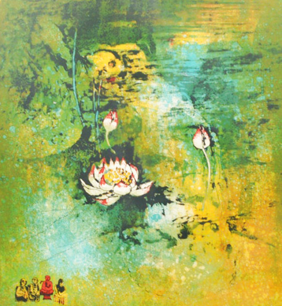 Lotus Lilies Limited Edition Print by  Lebadang