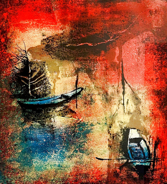 Untitled Seascape Limited Edition Print by  Lebadang