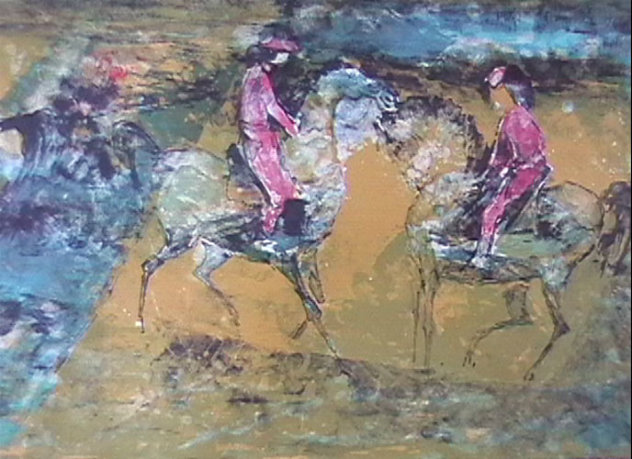 Jockey's 1966 Limited Edition Print by  Lebadang