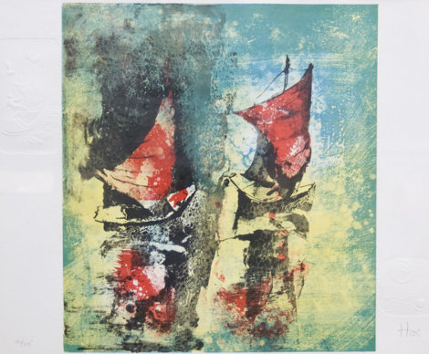 Untitled Lithograph Limited Edition Print -  Lebadang