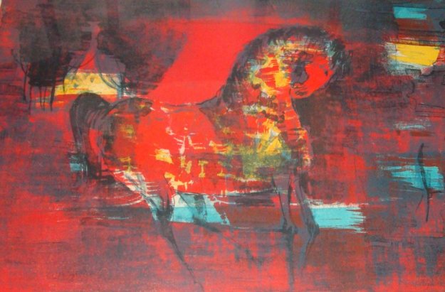 Horse 1960's (Early) Limited Edition Print by Lebadang Horse 1960's (Early) Limited Edition Print by Lebadang