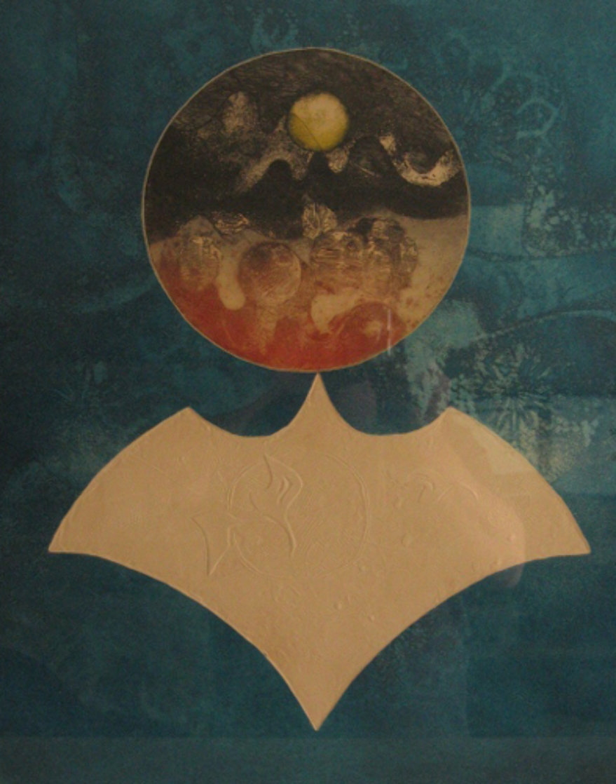 Untitled Lithograph 1976 Limited Edition Print by Lebadang Untitled Lithograph 1976 Limited Edition Print by Lebadang