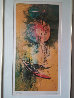 Deux Barques Rouges  - Two Red Boats 1970 Limited Edition Print by  Lebadang - 1