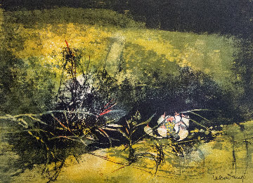 Lotus (Unique Flower) 1989 Limited Edition Print - Lebadang Lotus (Unique Flower) 1989 Limited Edition Print - Lebadang